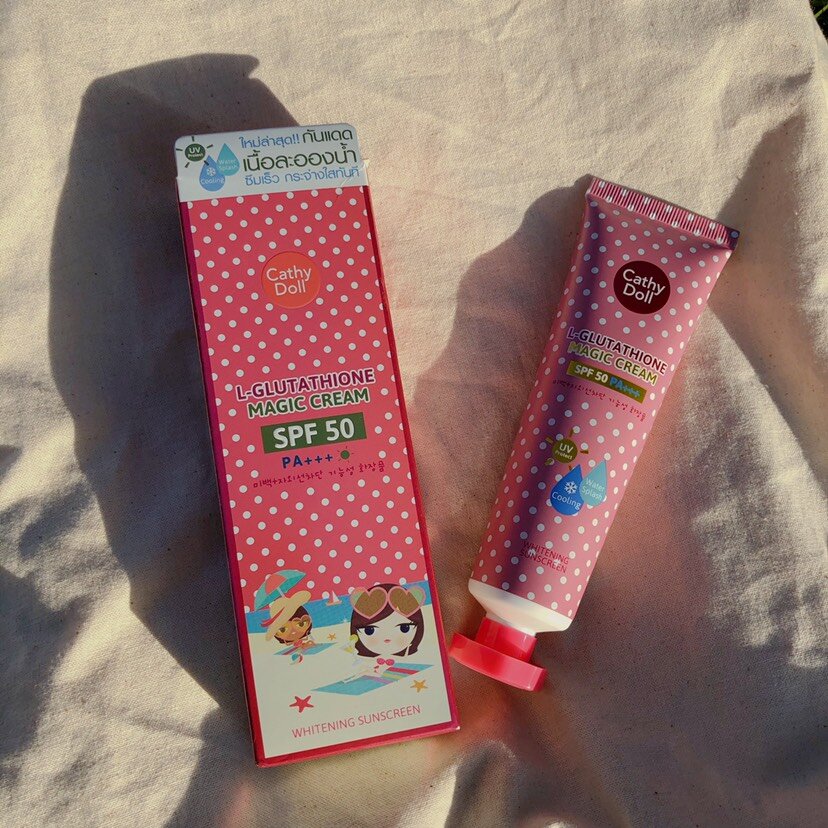cathy doll l glutathione magic cream spf50 pa+++ Cathy Doll L-glutathione Magic Cream SPF50/PA+++