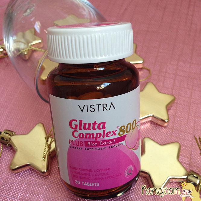 glutathione vistra Vistra Gluta Complex 800 Plus Rice Extract main image 1
