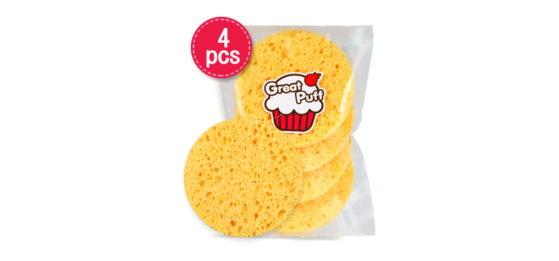 Great Puff Make Up Sponge Puff 4pcs