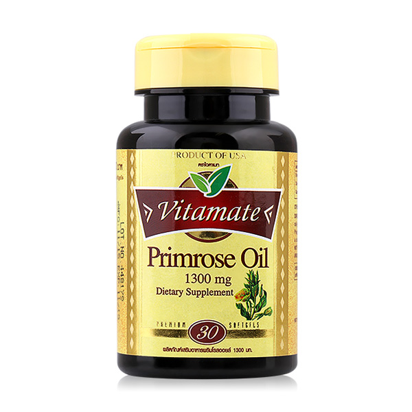 Vitamate Primrose Oil (30 Softgels) ( สินค้าหมดอายุ : 2026.02.16 ) 