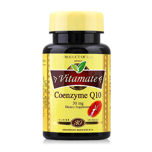 Vitamate Coenzyme Q10 30mg 30 Capsules