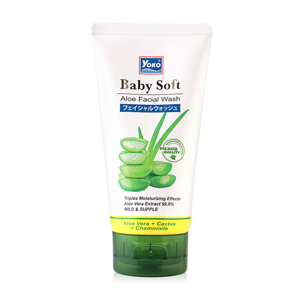 Yoko Baby Soft Aloe Facial Wash 150ml