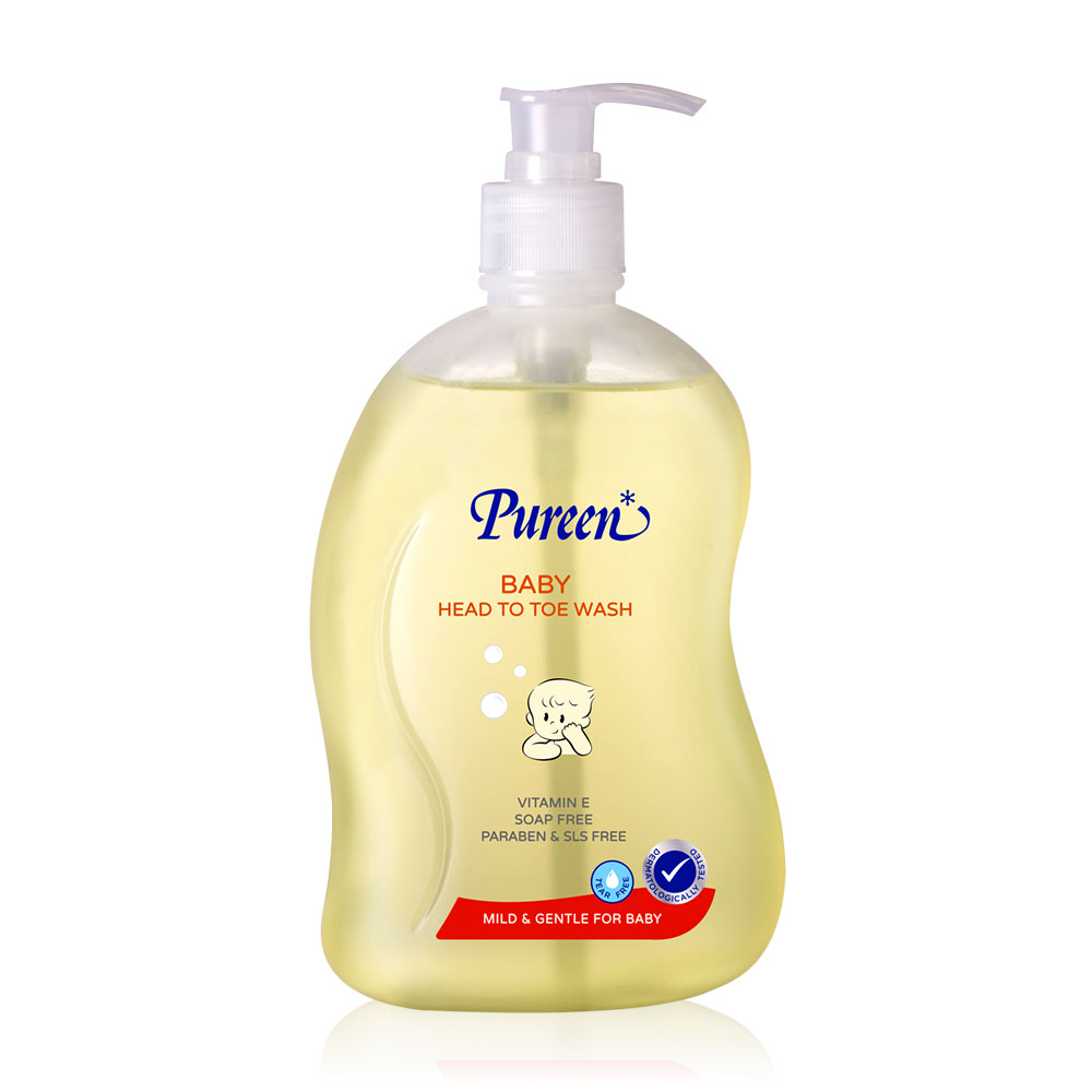 Pureen Head To Toe Wash 500ml