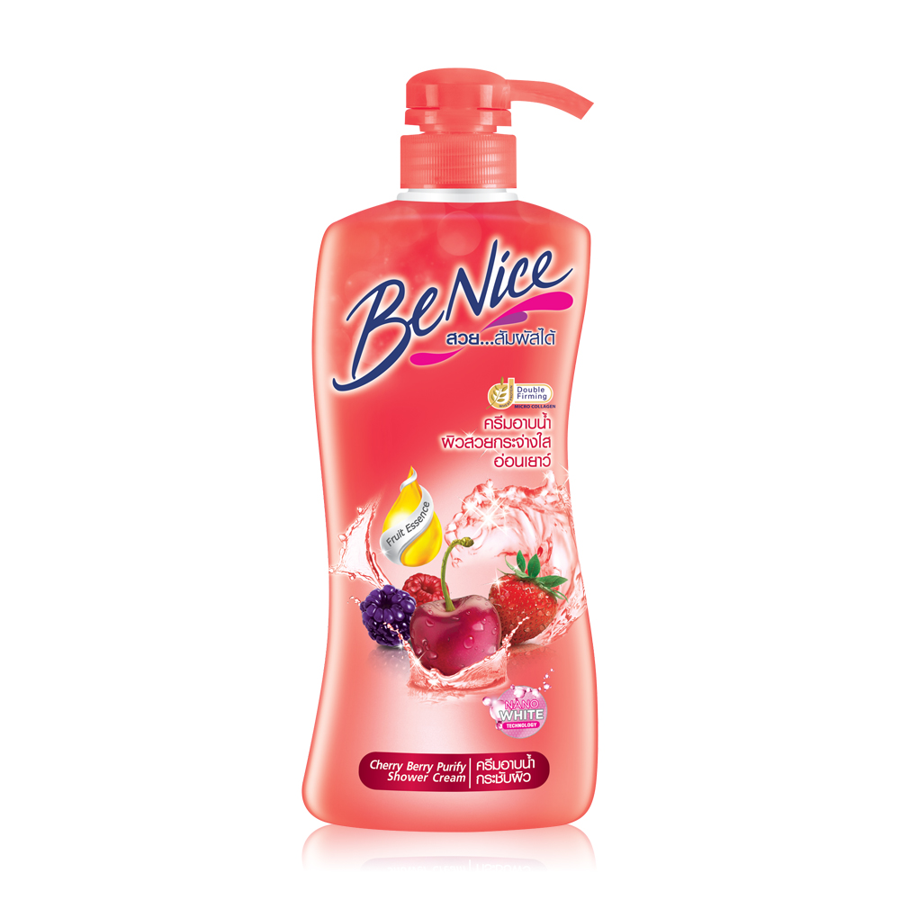 BeNice Shower Cream Cherry Berry 400ml