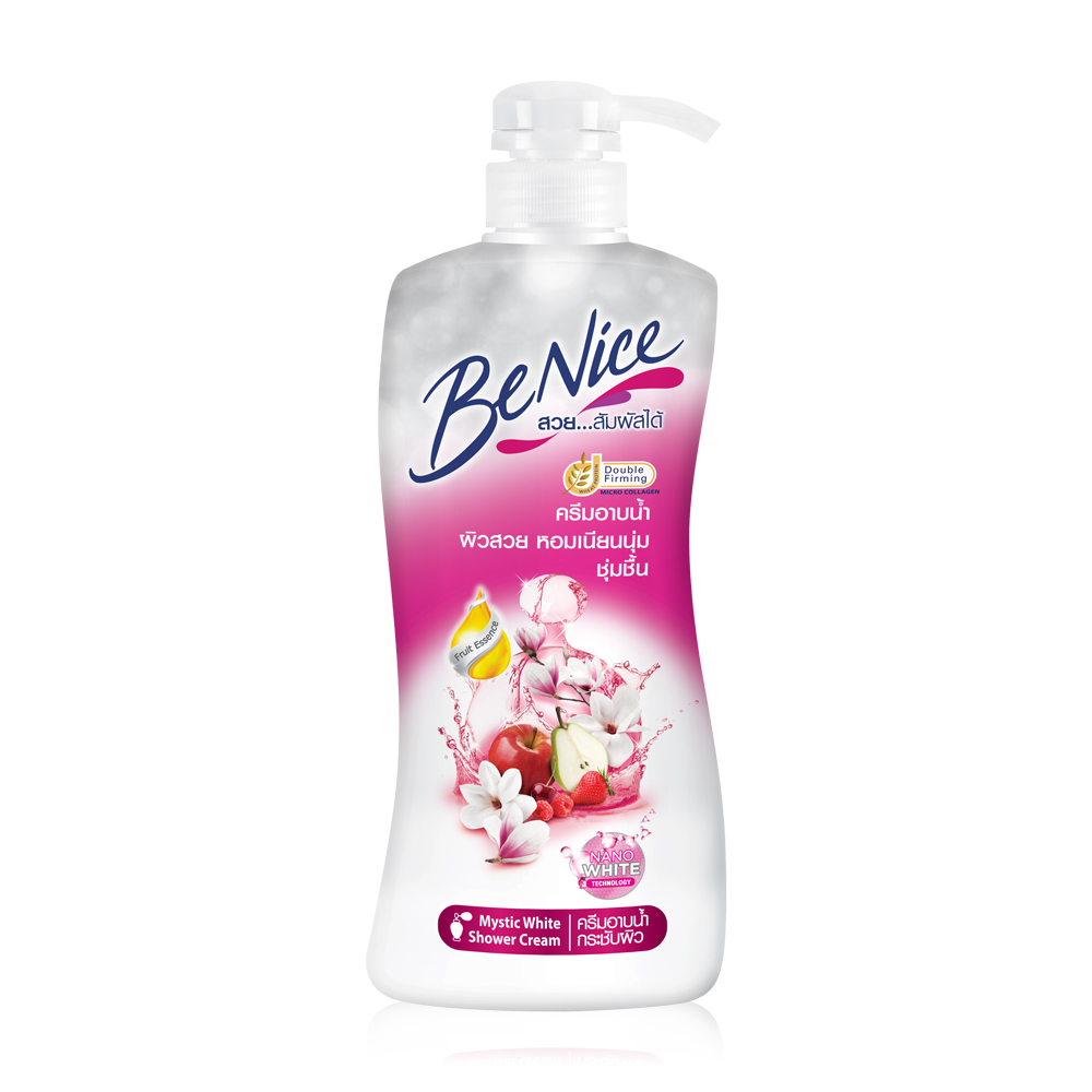 BeNice Shower Cream Mystic White 400ml