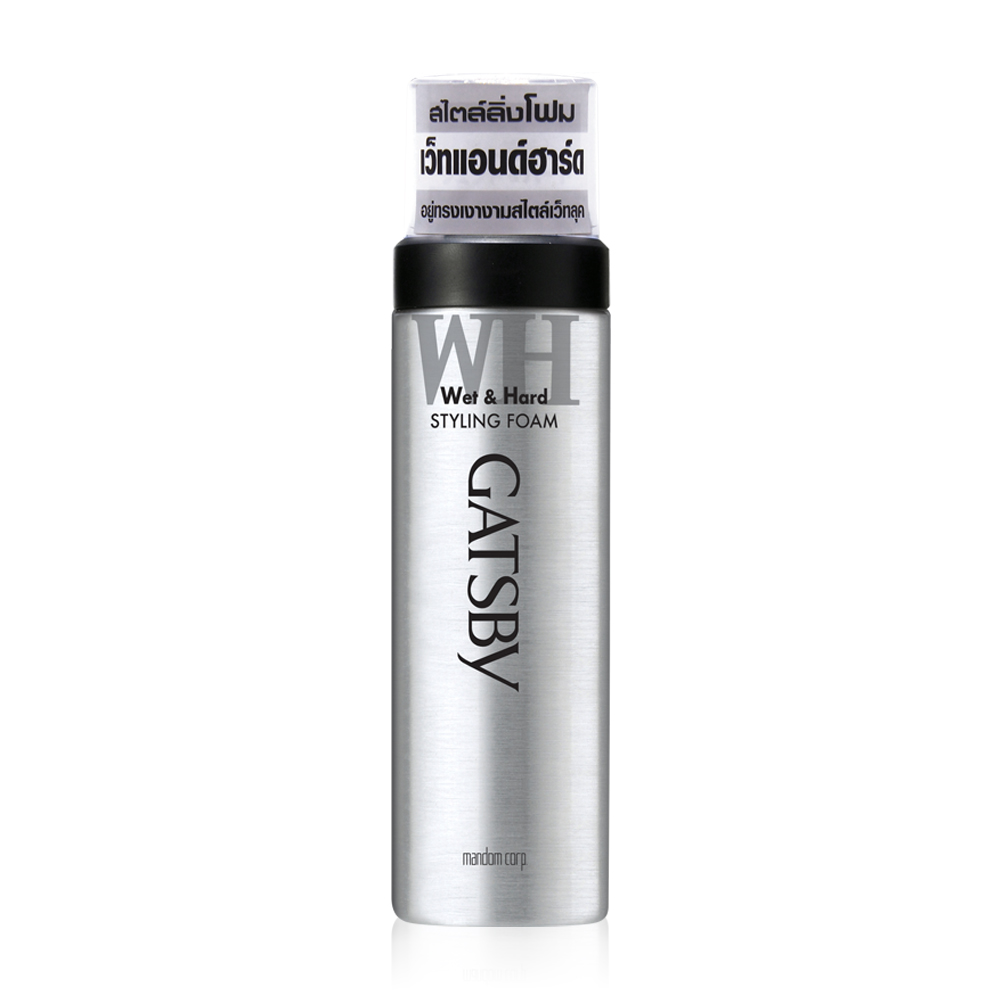 GATSBY Styling Foam Wet & Hard 185g