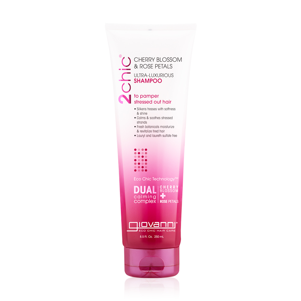 Giovanni Ultra Luxurious Cherry Blossom & Rose Petals Shampoo 250g