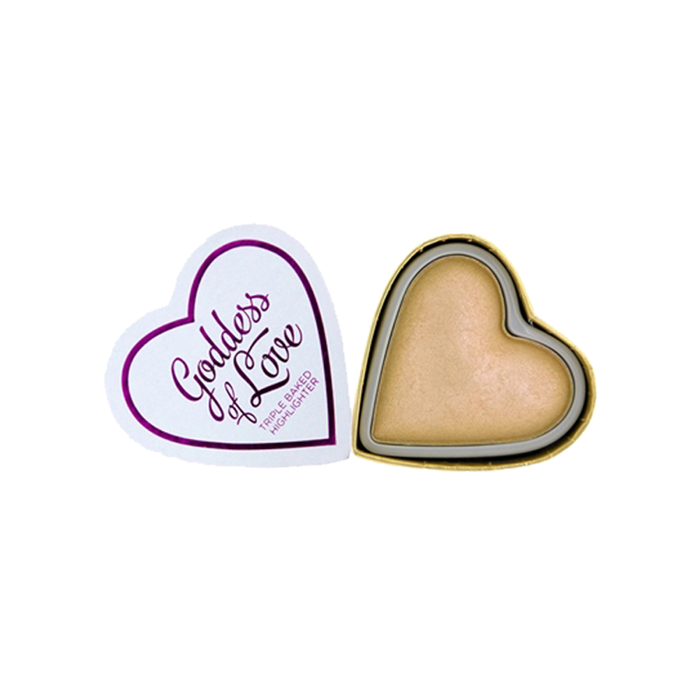 Makeup Revolution I Heart Revolution Blushing Hearts 10g #Golden Goddess