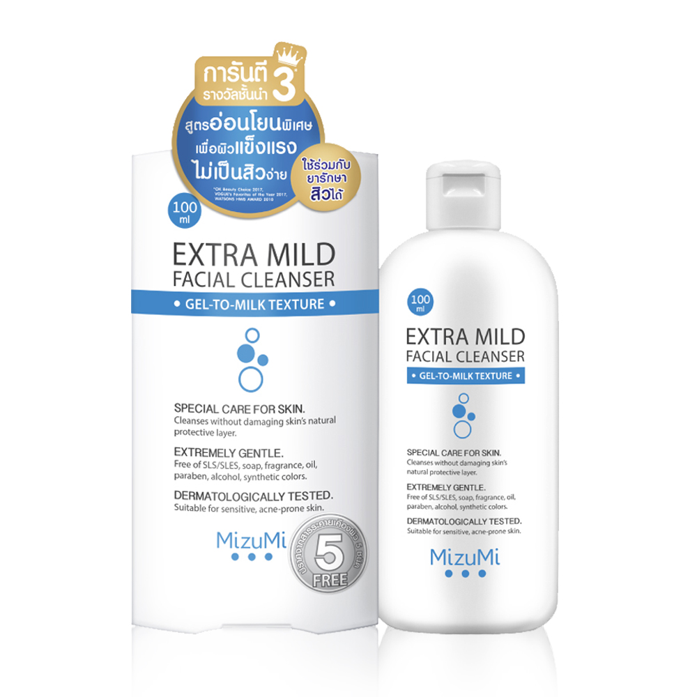 MizuMi Extra Mild Facial Cleanser 100ml
