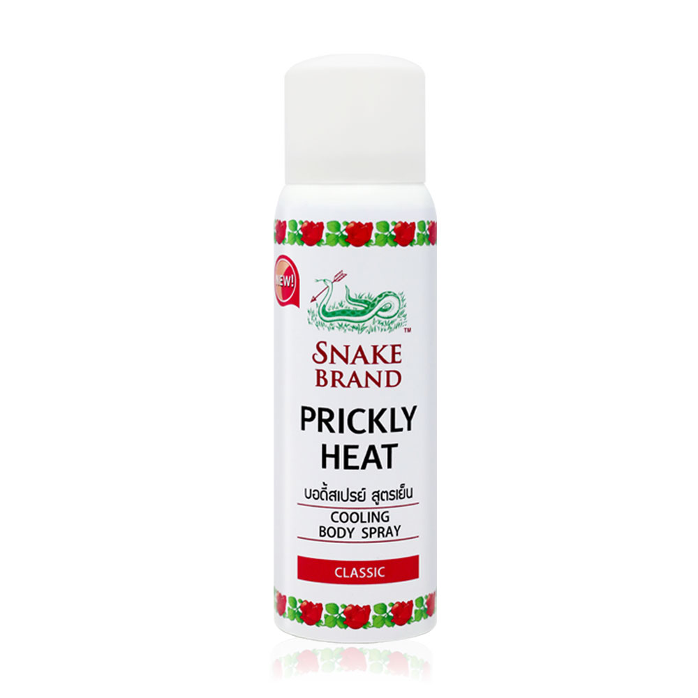 Snake Brand Prickly Heat Cooling Body Spray Classic 50ml