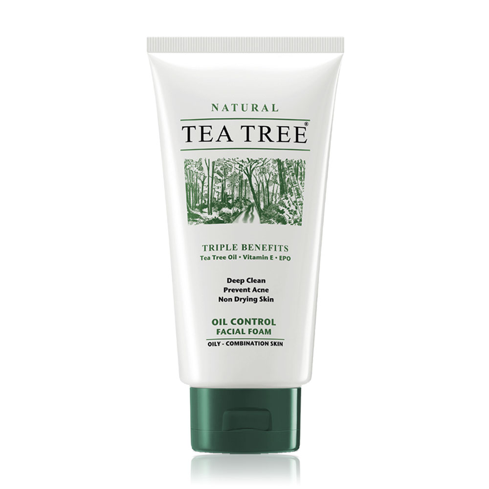 Tea Tree Oil Control Facial Foam 140g