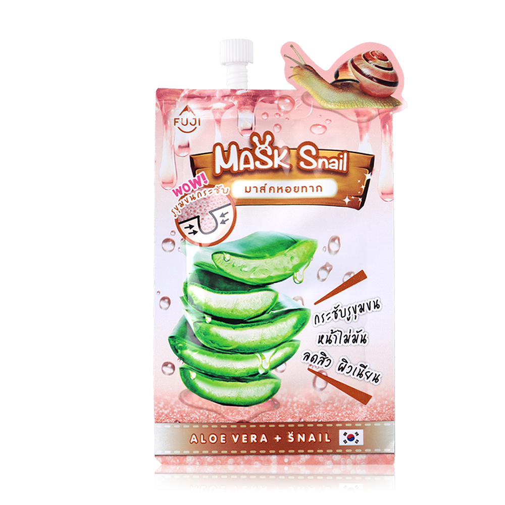 Fuji Cream Snail Mask With Aloe Vera 10g