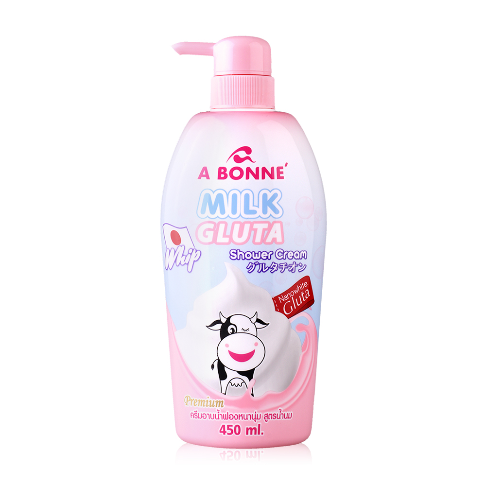 Abonne Milk Gluta Whip Shower Cream 450ml