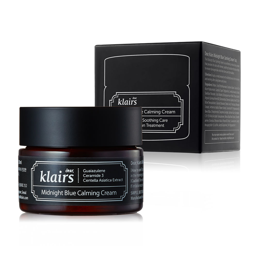 Dear Klairs Midnight Blue Calming Cream 30ml ( สินค้าหมดอายุ : 2026.03.16 ) 