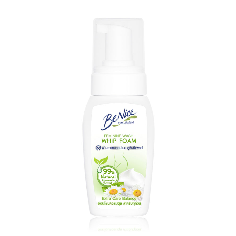 BeNice Feminine Whip Foam Extra Care Balance 120ml