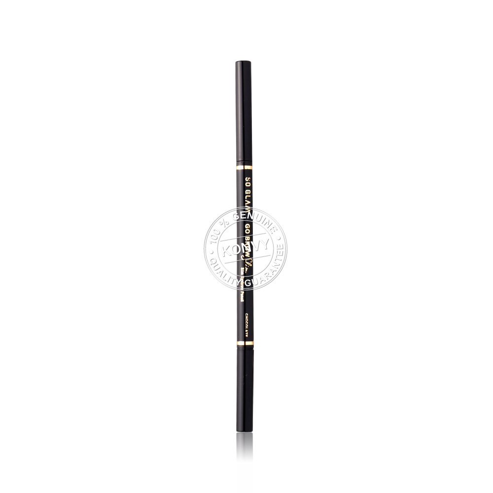 So Glam Go Brow Slim Slim Eyebrow Pencil 1.5g #02 Chocolate