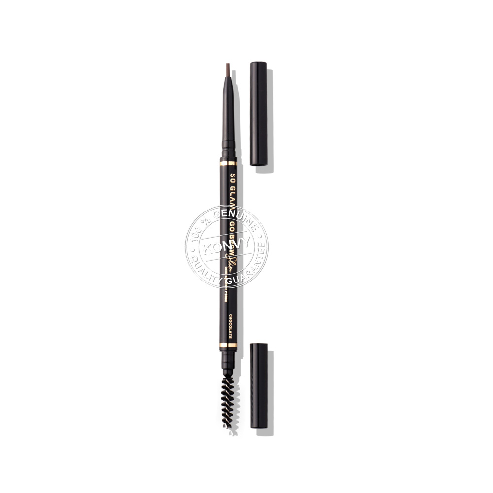 So Glam Go Brow Slim Slim Eyebrow Pencil 1.5g #02 Chocolate