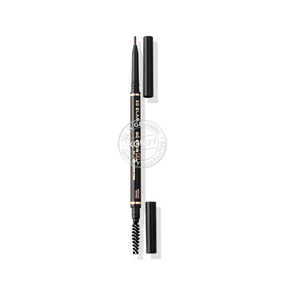 So Glam Go Brow Slim Slim Eyebrow Pencil 1.5g #03 Medium Brown