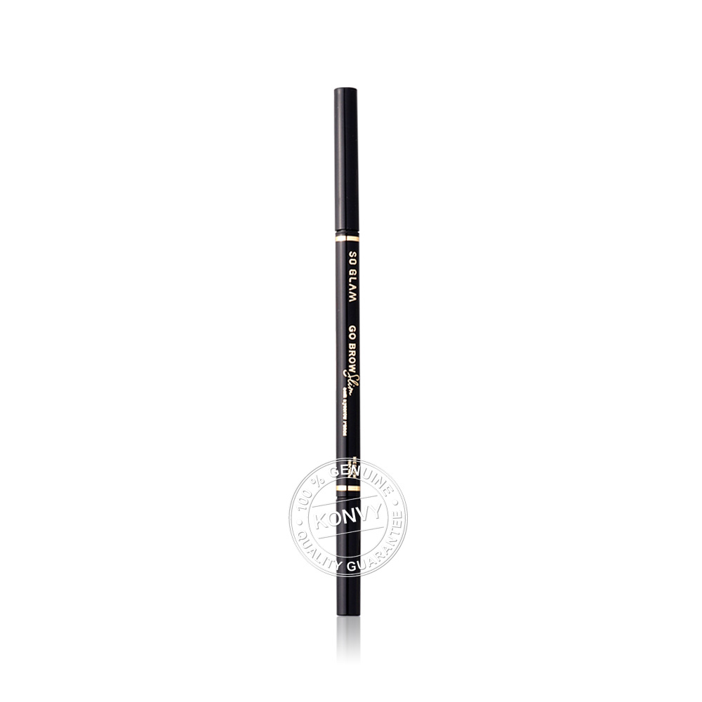 So Glam Go Brow Slim Slim Eyebrow Pencil 1.5g #03 Medium Brown