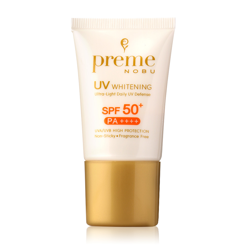 Preme Nobu UV Whitening SPF50+/PA++++ 15g ( สินค้าหมดอายุ : 2025.11.25 ) 