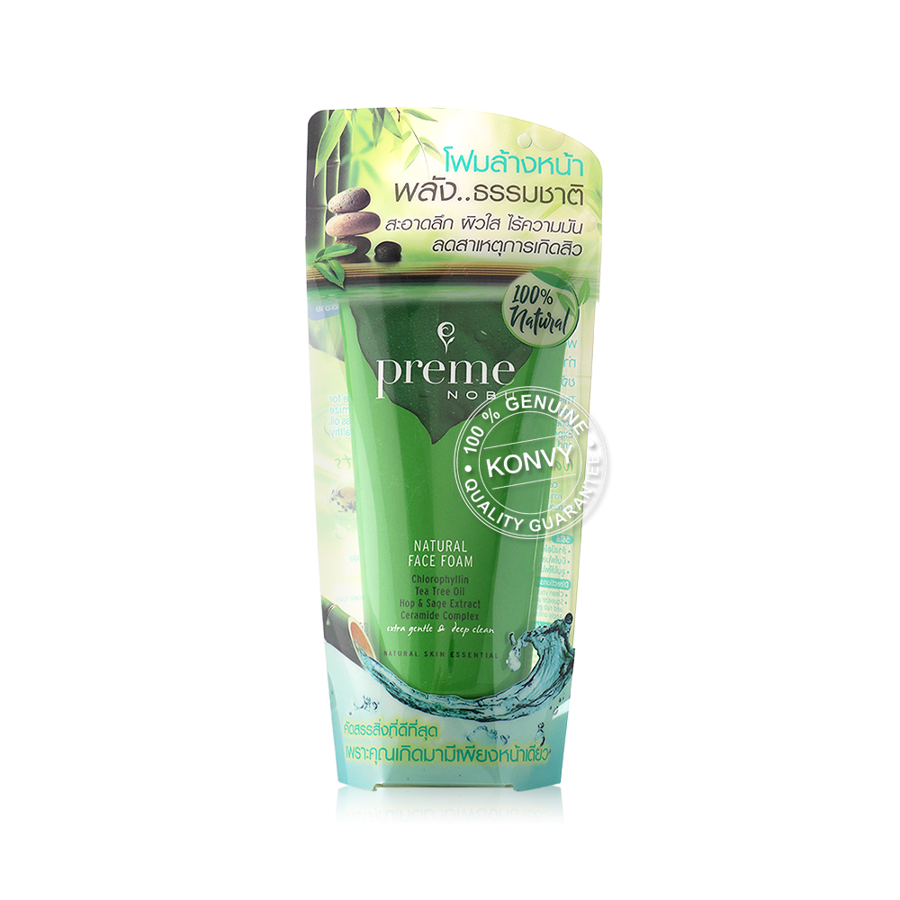 Preme Nobu Natural Face Foam 100g