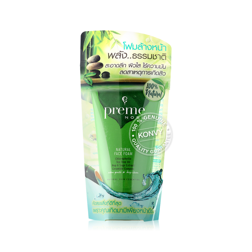 Preme Nobu Natural Face Foam 50g