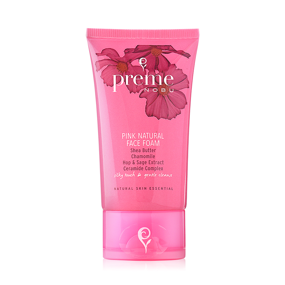 Preme Nobu Pink Natural Face Foam 30g