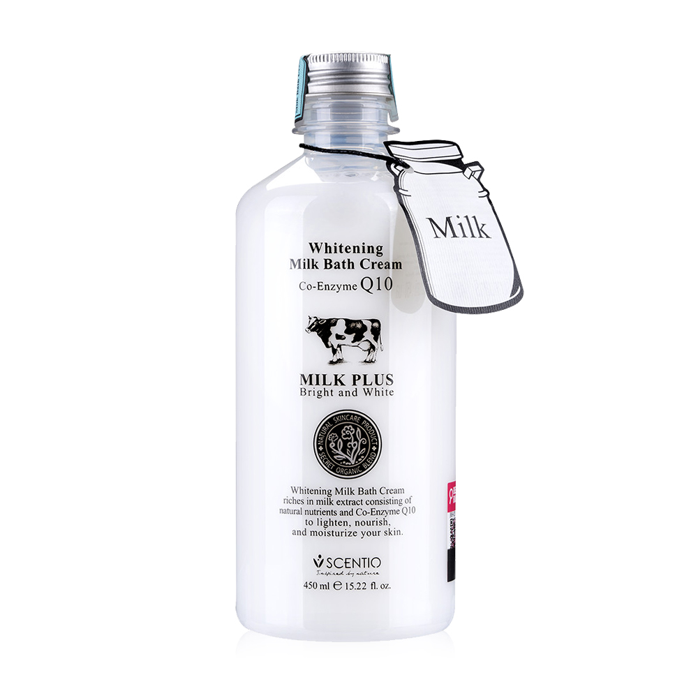 Beauty Buffet Scentio Milk Plus Bright & White Shower Cream 450ml