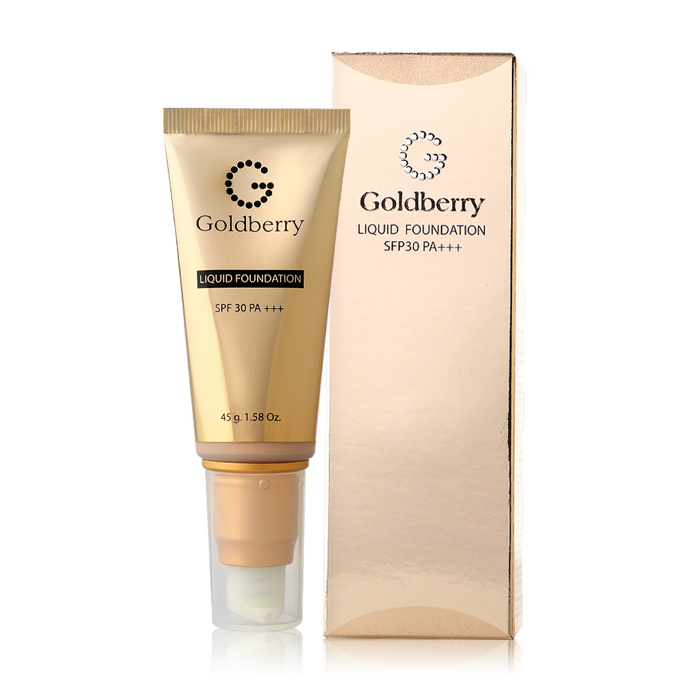 Goldberry Liquid Foundation SPF30/PA+++ 45ml #01 ( สินค้าหมดอายุ : 2026.02.01 ) 