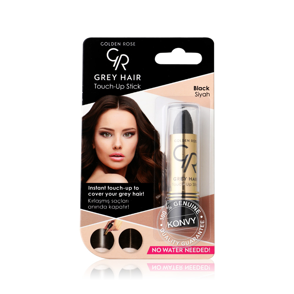 Golden Rose Grey Hair Touch-Up Stick 5.2g #01 Black