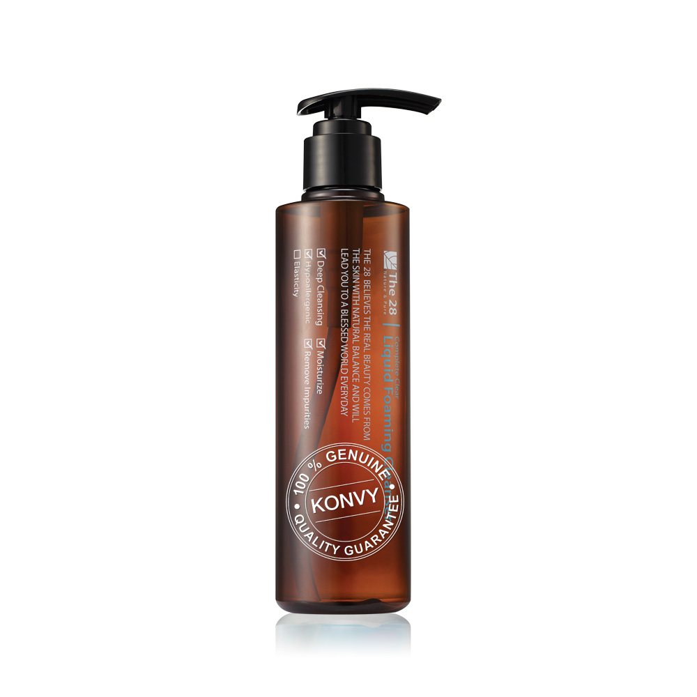 THE28 Complete Clear Liquid Foaming Cleanser 180ml ( สินค้าหมดอายุ : 2025.12.06 ) 