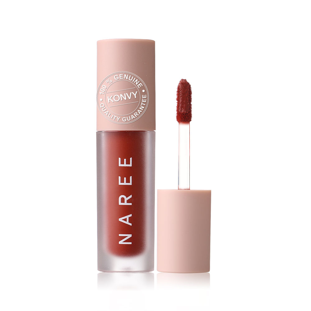 Naree Velvet Matte Creamy Lip Colors 3ml #811 Fetching ( สินค้าหมดอายุ : 2026.01.10 ) 