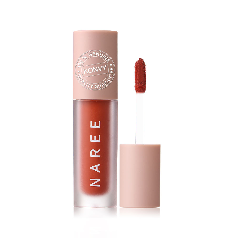 Naree Velvet Matte Creamy Lip Colors 3ml #813 Captivate ( สินค้าหมดอายุ : 2026.01.10 ) 