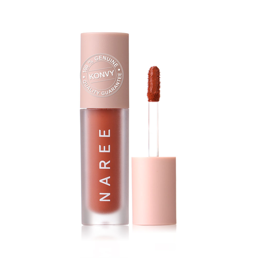 Naree Velvet Matte Creamy Lip Colors 3ml #819 Anika ( สินค้าหมดอายุ : 2026.01.10 ) 