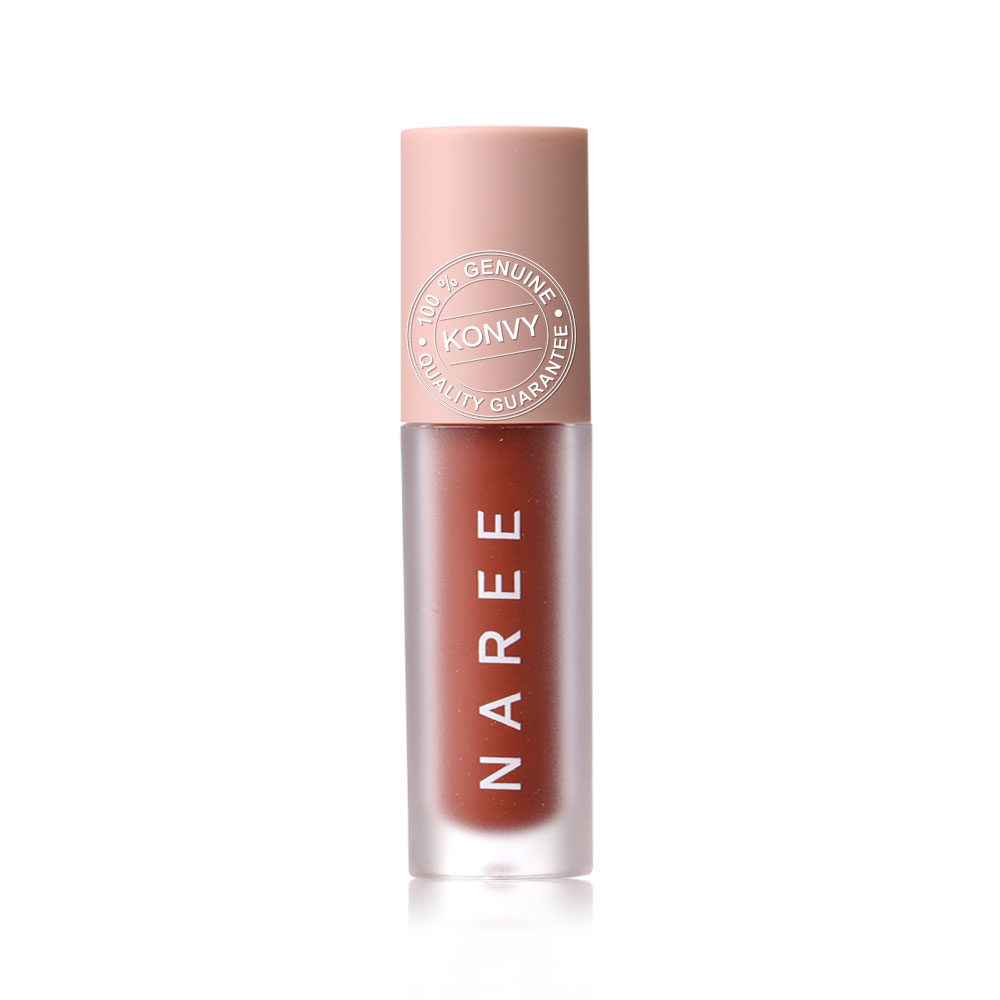 Naree Velvet Matte Creamy Lip Colors 3ml #821 Wondrous ( สินค้าหมดอายุ : 2026.01.10 ) 