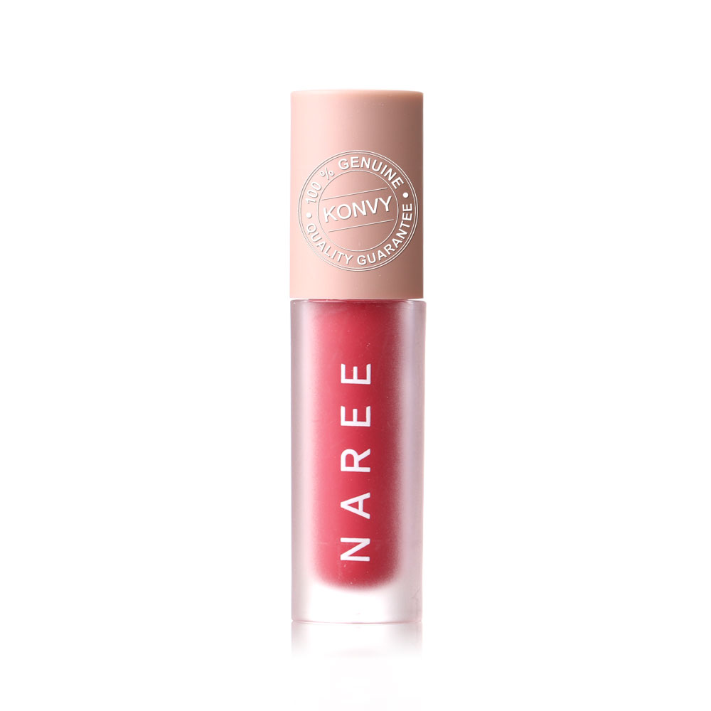 Naree Velvet Matte Creamy Lip Colors 3ml #823 Adorable ( สินค้าหมดอายุ : 2026.01.10 ) 