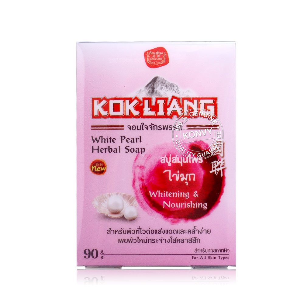 Kokliang Herbal Soap White Pearl 90g
