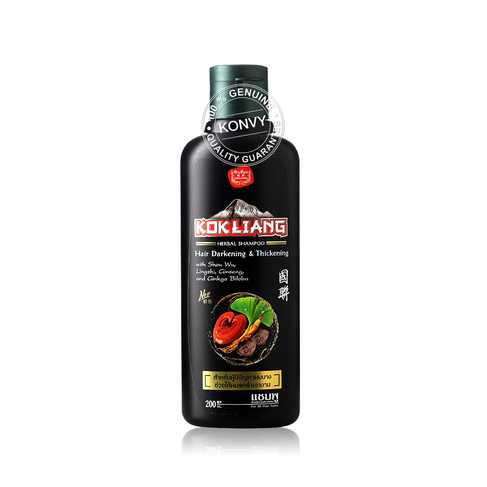 Kokliang Hair Darkening & Thickening Shampoo 200ml