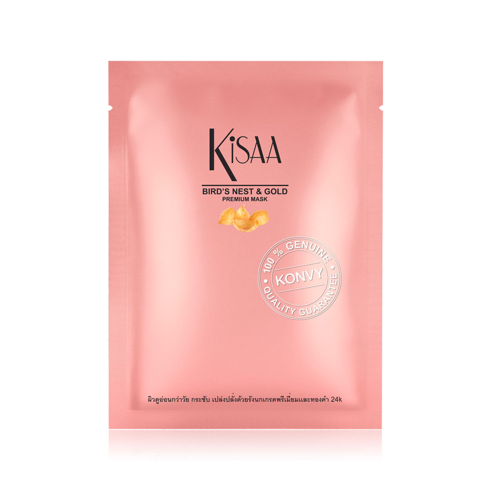 Kisaa Bird's Nest & Gold Premium Mask 35g