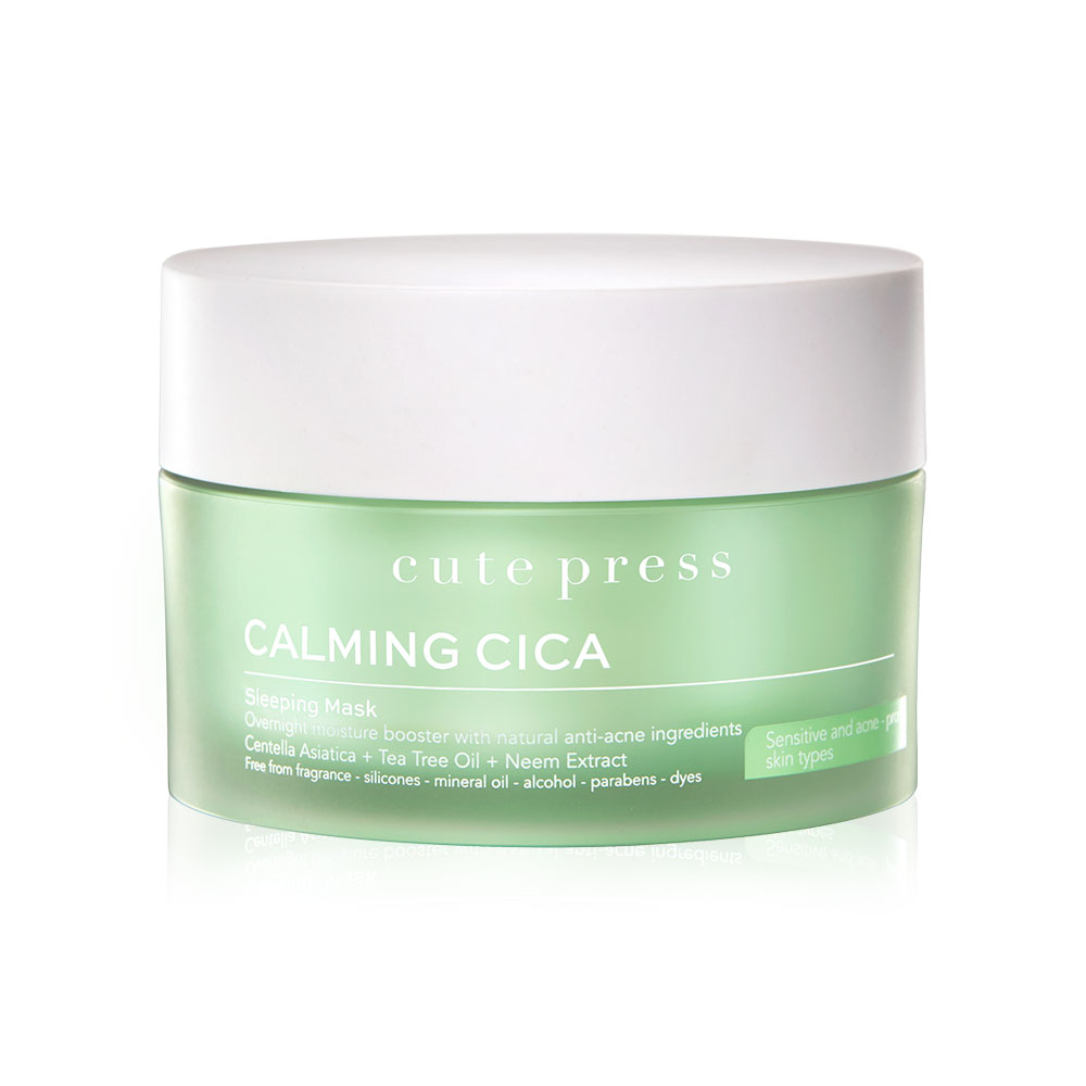 Cute Press Calming Cica Sleeping Mask 50g