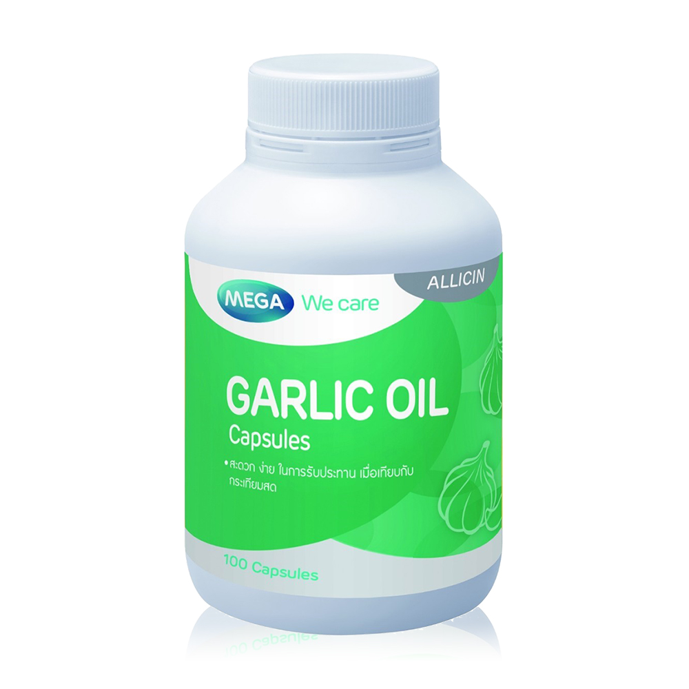 Mega We Care Garlic Oil 100 Capsules