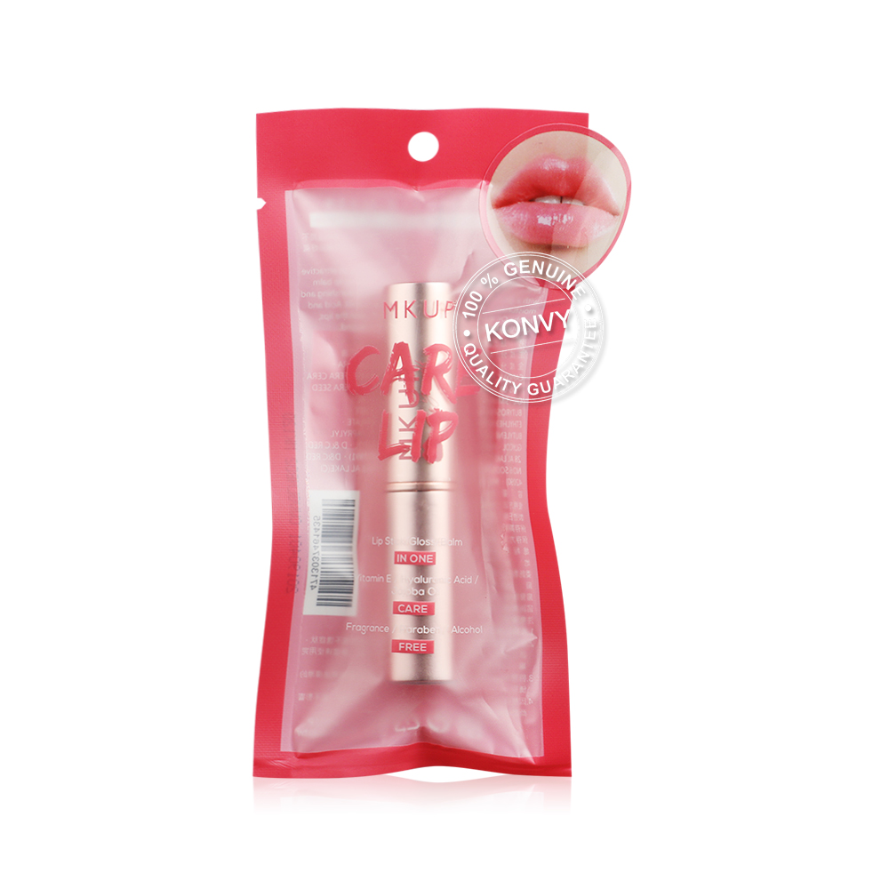 MKUP Water Veil Glow Lip Color Balm 3g #02 Soft Nude