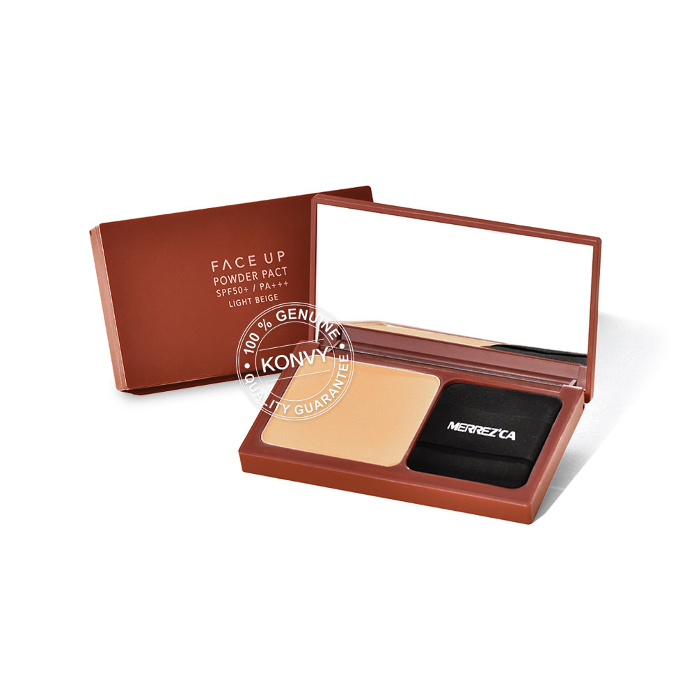Merrezca Face Up Powder Pact SPF50/PA+++ 10g #22 Light Beige