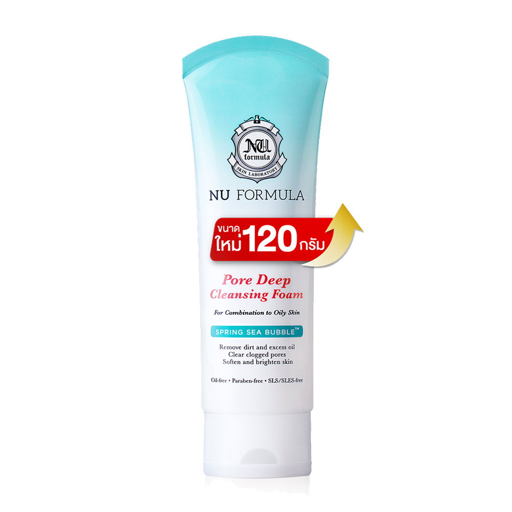 [Free Gift] Nu Formula Pore Deep Cleansing Foam 120g