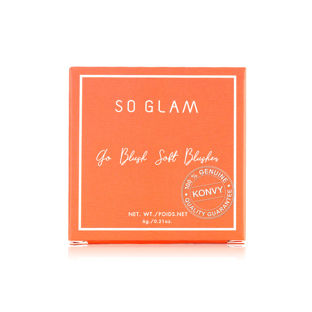 So Glam Go Blush Soft Blusher Blusher 6g #02 Rose Macaron