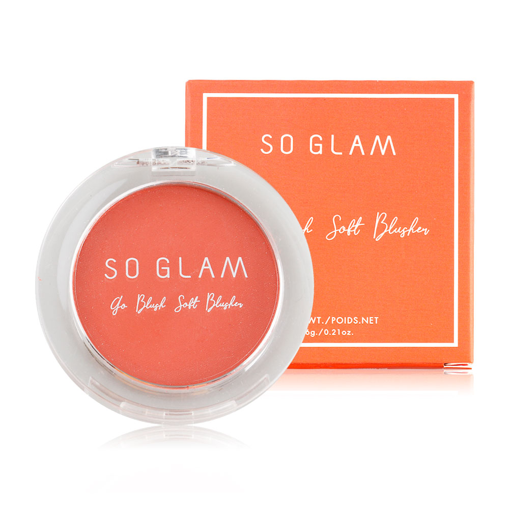 So Glam Go Blush Soft Blusher Blusher 6g #02 Rose Macaron