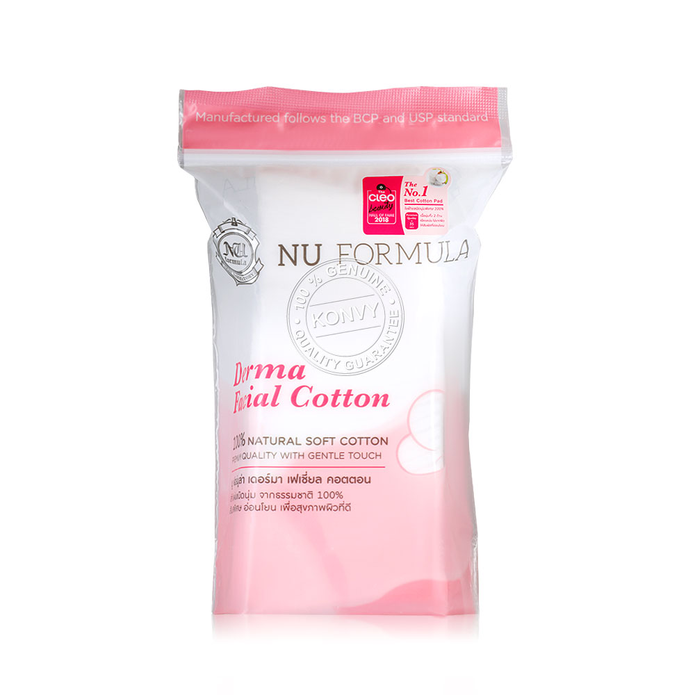 [Free Gift] Nu Formula Derma Facial Cotton 35pcs
