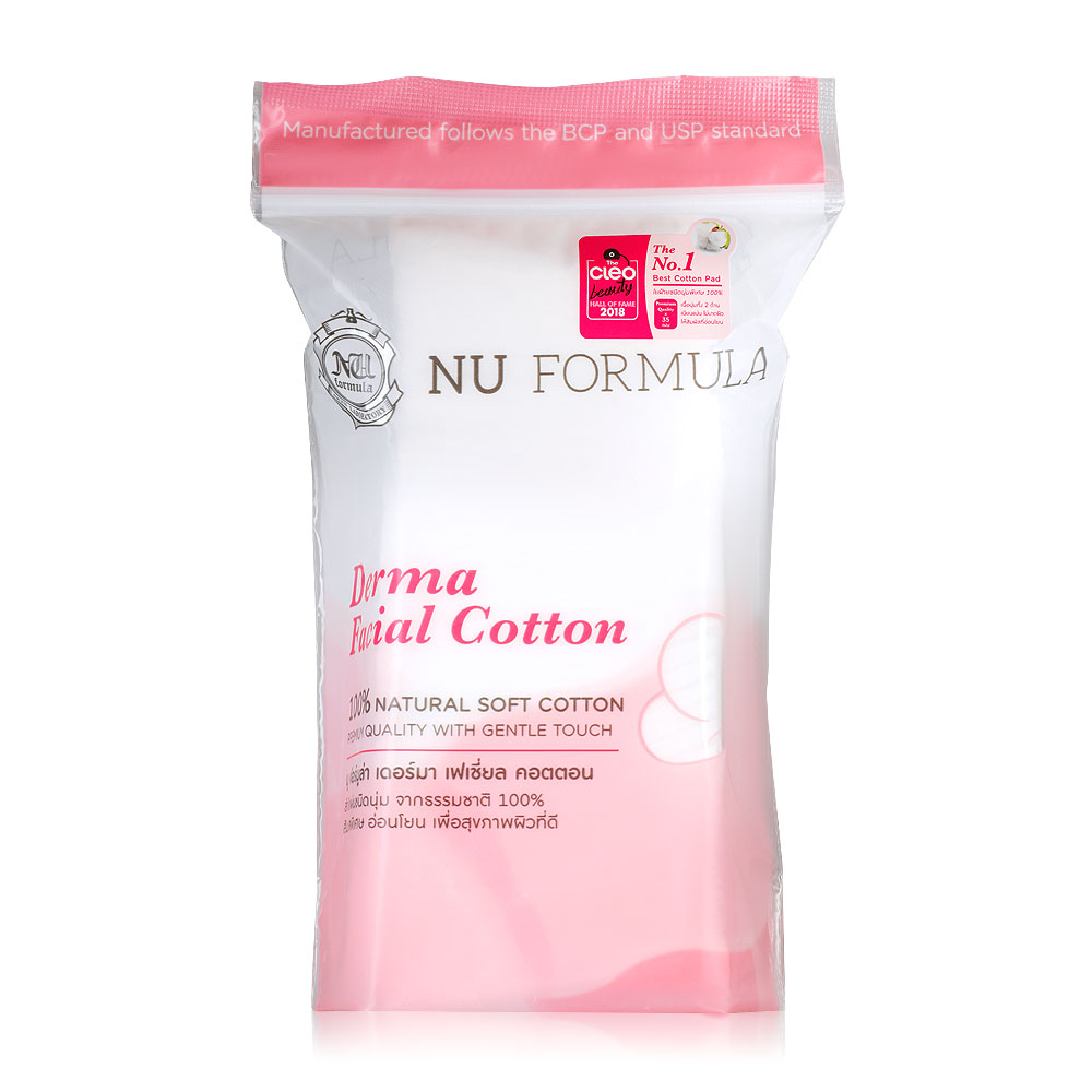 [Free Gift] Nu Formula Derma Facial Cotton 35pcs