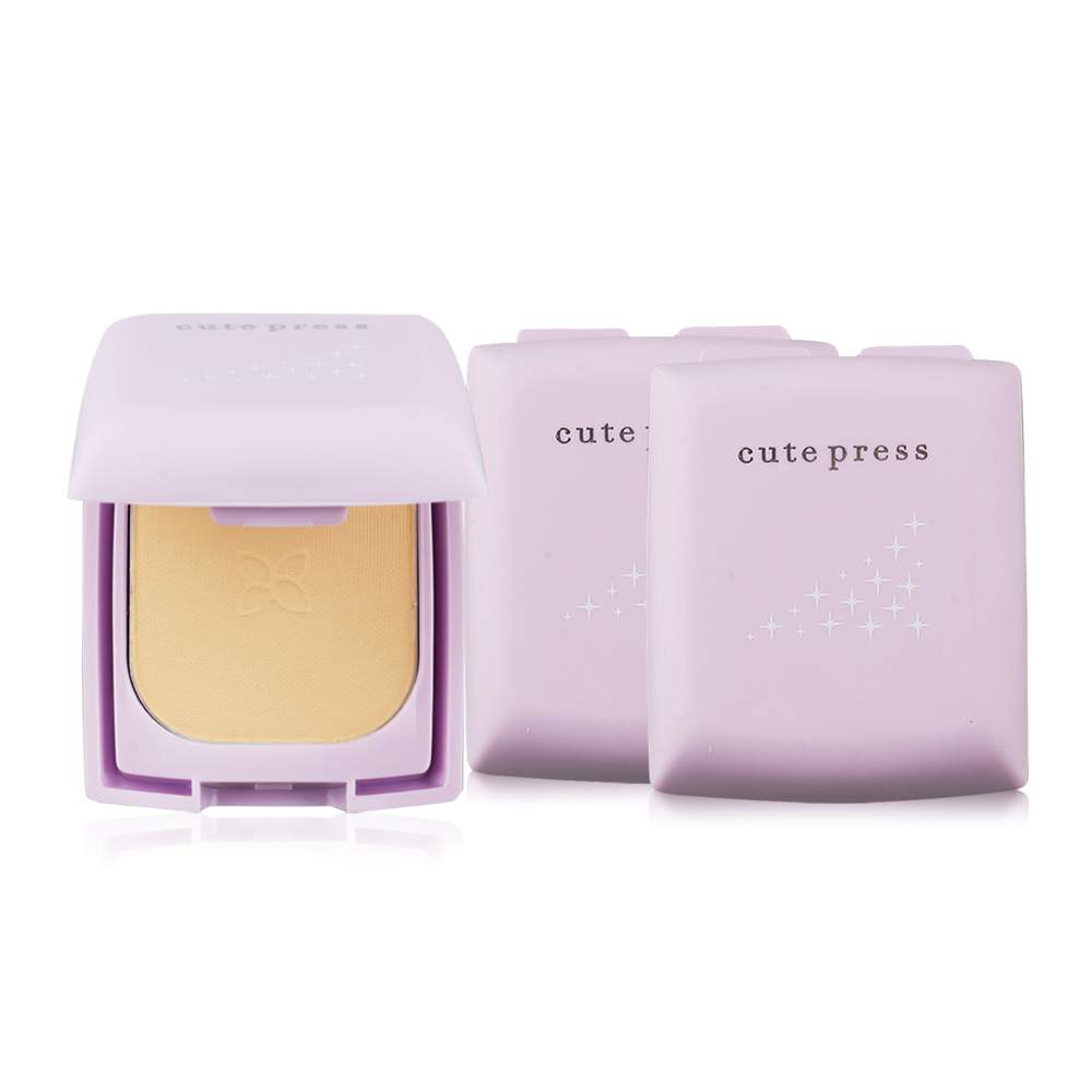Cute Press Evory Retouch Oil Control Foundation Powder SPF30/PA++ [5g x 3pcs] #N1.