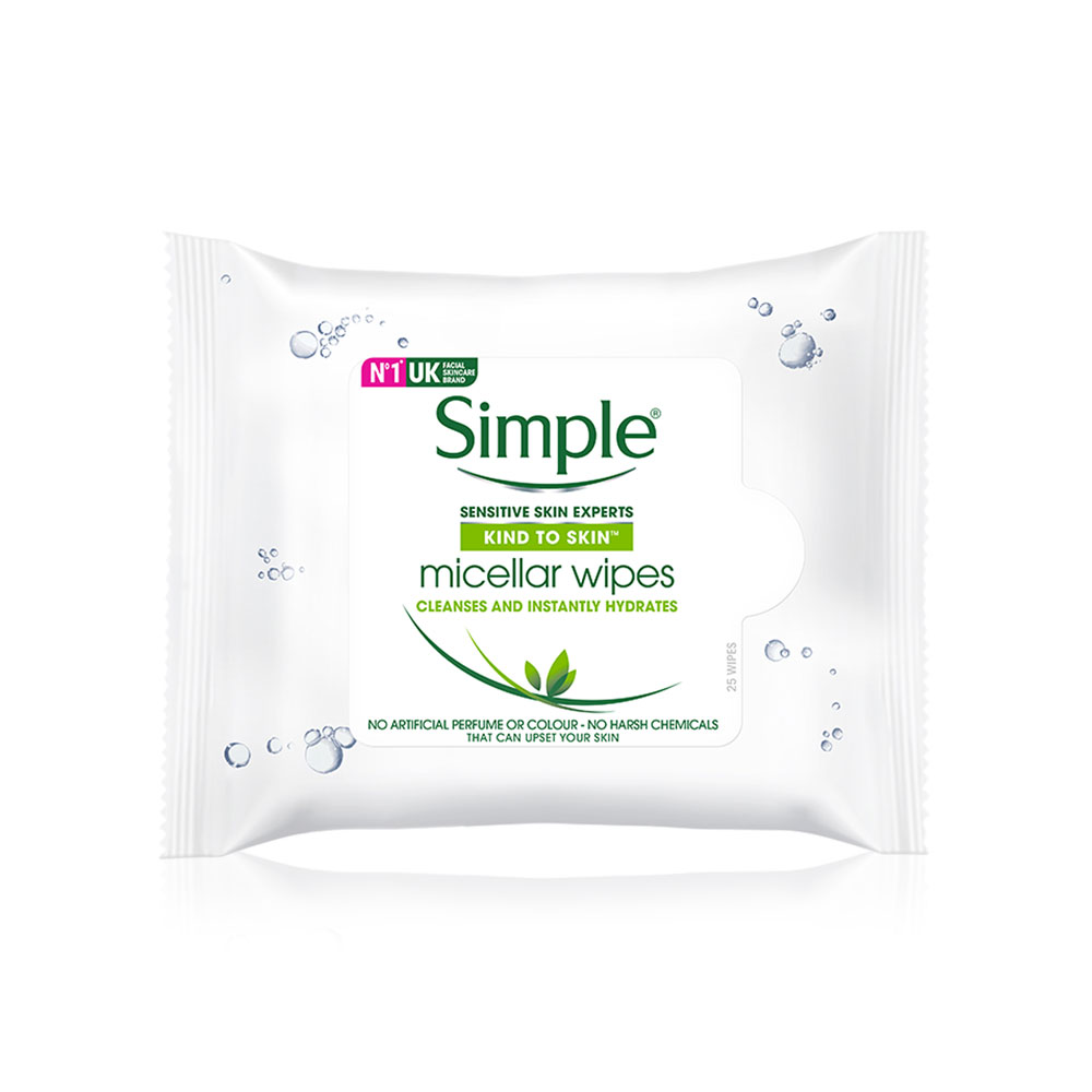 Simple Micellar Wipes 25pcs